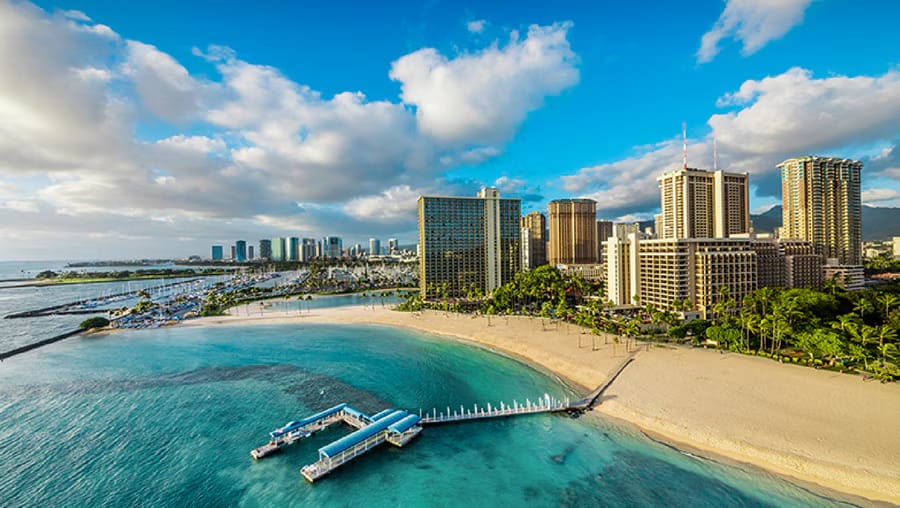 Hilton: 6 days/5 nights at The Grand Islander, a Hilton Grand Vacations Club in Waikiki Beach, Oahu for $1,199